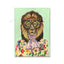 Pop Art Big Cat Poster, Leopard Lion Tiger Canvas Wall Art