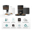 Automatic Cat Feeder With HD Camera and Two Stainless Steel Bowls, 4 L Capacity