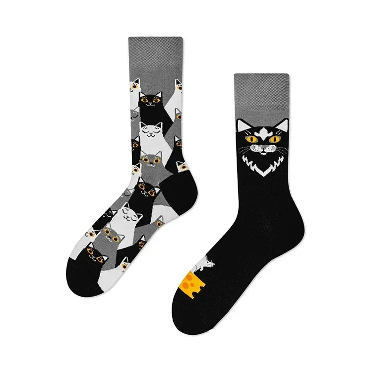 Halloween-Katzensocken