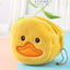 Orange Tabby Cat Face Coin Purse, Soft Plush Zipper Pouch, 4.9 Inches