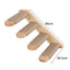 Wall-Mounted Cat Climbing Shelf Set with Bridge and Hammock