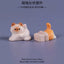 Kawaii Mini Cat Ornament, Tiny Resin Kitten Statue Decor