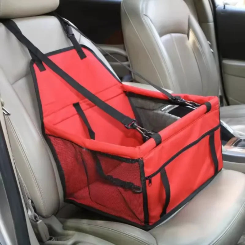 Cat Car Seat Cover with Foldable Hammock for Back Seat