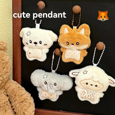 3D-Katzen-Plüsch-AirPod-Hülle