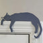 Nachtlicht der schwarzen Katze