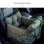Cat Car Bed with Safety Belt and Washable Cushioned Bed