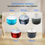 Flower Cat Water Fountain, 1.2L USB Drinking Fountain With 4 Filters
