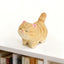 Hand-Carved Wooden Cat Figurine, 8 Breeds in Painted Basswood