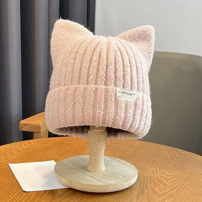 Bonnet Chat Femme