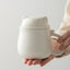 Lucky Cat Tea Mug With Infuser and Lid, Ceramic Tea Cup