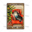 Black Cat Vintage Tin Plate, Horizontal Retro Wall Sign Gift