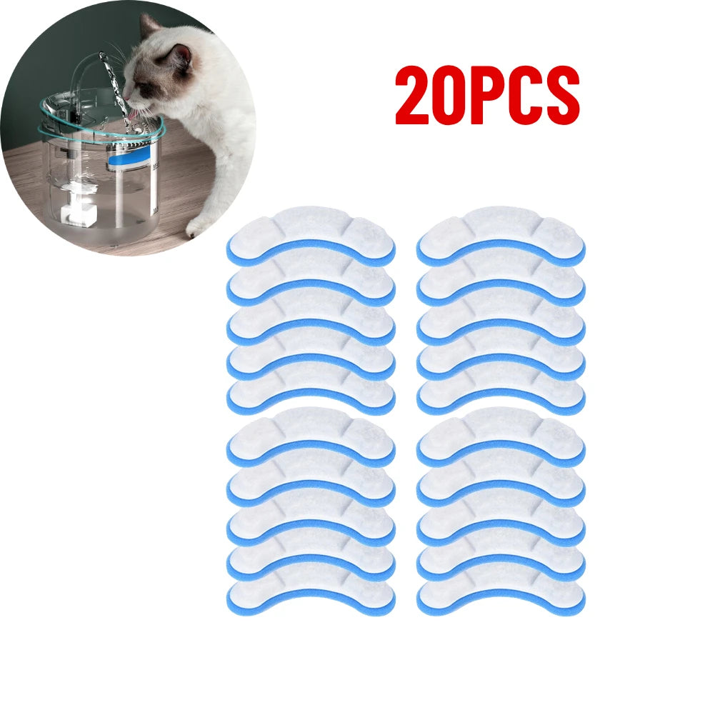 Cat Water Fountain Replacement Filters for WF050 and WF060, Activated Carbon