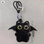 Black Cat Plush Keychain Bag Charm for Cat Lovers