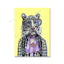Pop Art Big Cat Poster, Leopard Lion Tiger Canvas Wall Art