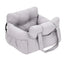 Cat Car Bed with Safety Belt and Washable Cushioned Bed