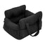 Cat Car Bed with Safety Belt and Washable Cushioned Bed