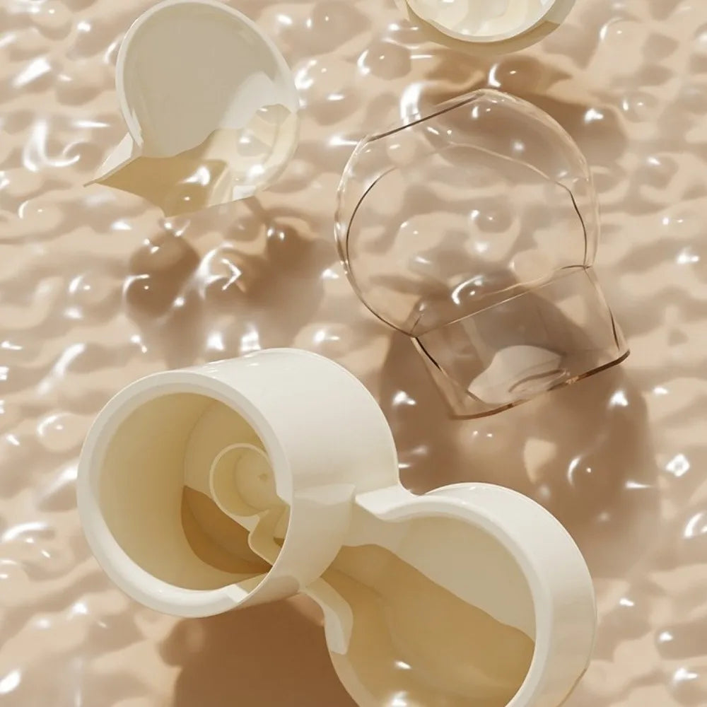 Bubble Gravity Cat Feeder or Water Dispenser, Clear Globe Refills the Bowl
