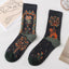 Halloween-Katzensocken