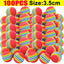 Rainbow Foam Cat Balls, Soft Lightweight Chase Toys in Packs of 10 to 100