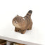 Hand-Carved Wooden Cat Figurine, 8 Breeds in Painted Basswood