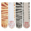 Funny 3D Cat Paw Socks, Printed Animal Paw Crew Socks