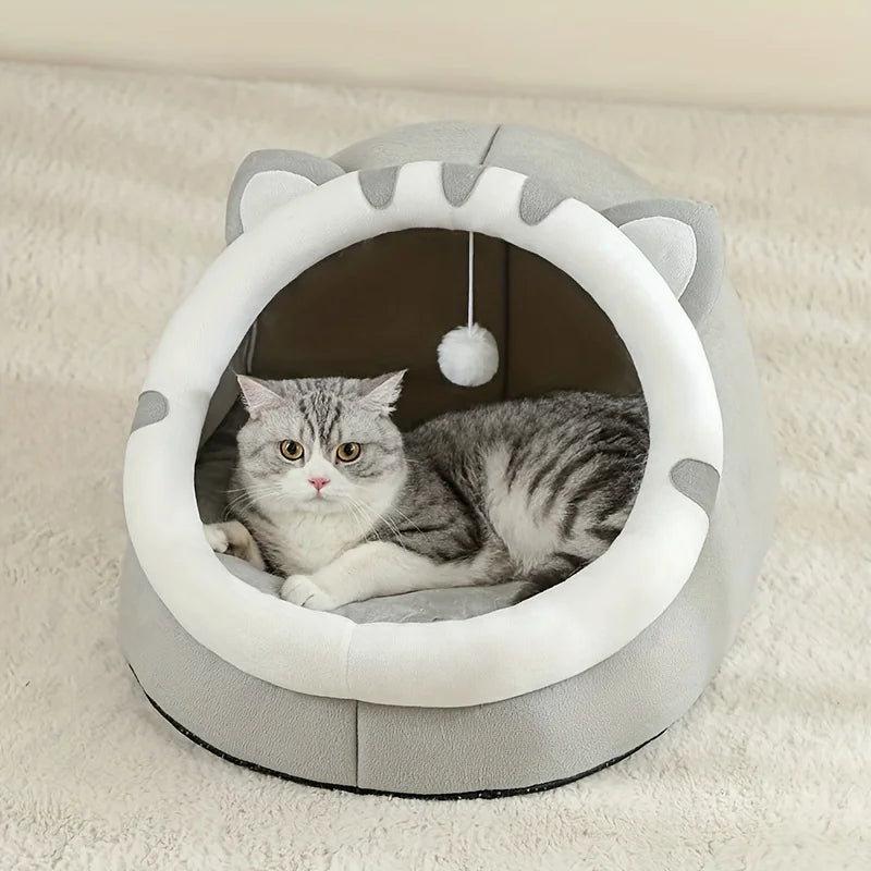 Pat cu capsule pentru pisici