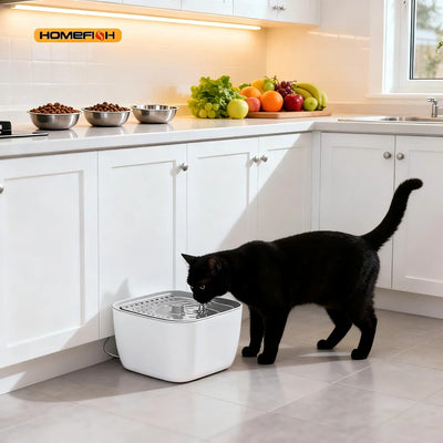 3L Cat Water Fountain, Large Capacity Recirculating Fountain With Filter
