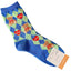 Cute Cartoon Bear Socks for Women, Cotton Blend Ankle Socks