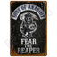Retro Metal Tin Sign, 8 x 12 Inch Vintage Wall Plaque