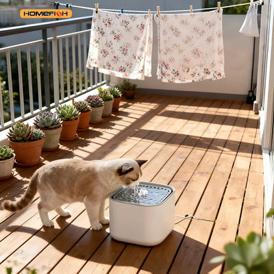 3L Cat Water Fountain, Large Capacity Recirculating Fountain With Filter