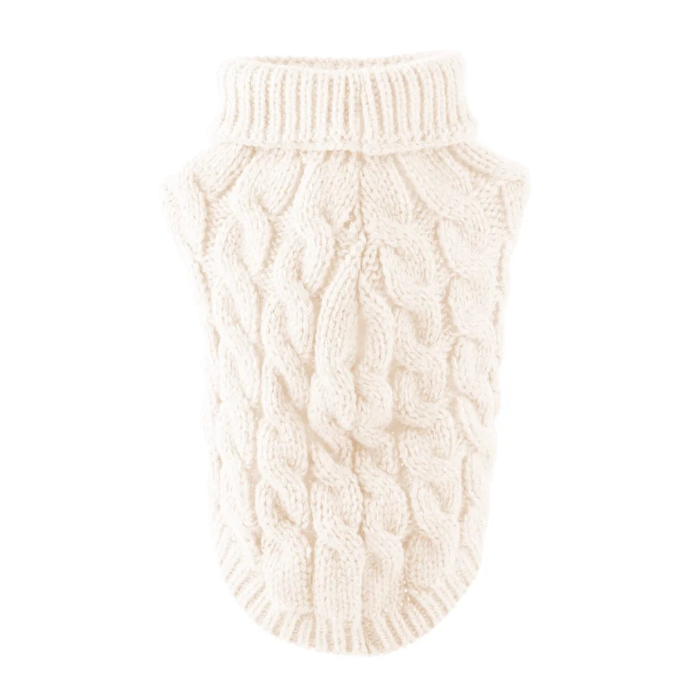 Knit Sphynx Cat Sweater in Solid Colors, Warm Winter Pullover XS to XXL