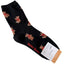 Cute Cartoon Bear Socks for Women, Cotton Blend Ankle Socks
