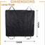 Cat Car Seat Cover with Foldable Hammock for Back Seat