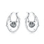 Cat Hoop Earrings for Women Fashion Fine Jewelry Birthday Party Gifts