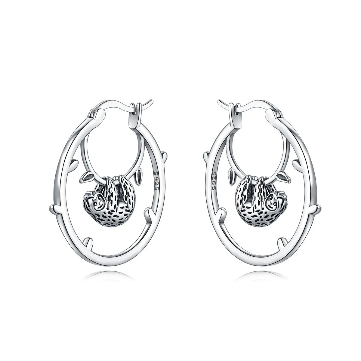 Cat Hoop Earrings for Women Fashion Fine Jewelry Birthday Party Gifts