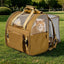 Expandable Cat Carrier Backpack with Mesh Side Room, Up to 22 Lbs