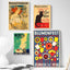 Vintage Paris Black Cat Poster Series, 1930s Style Canvas