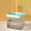 Faucet Cat Water Fountain, 1.5L Two-Tone Fountain With 3 Flow Levels