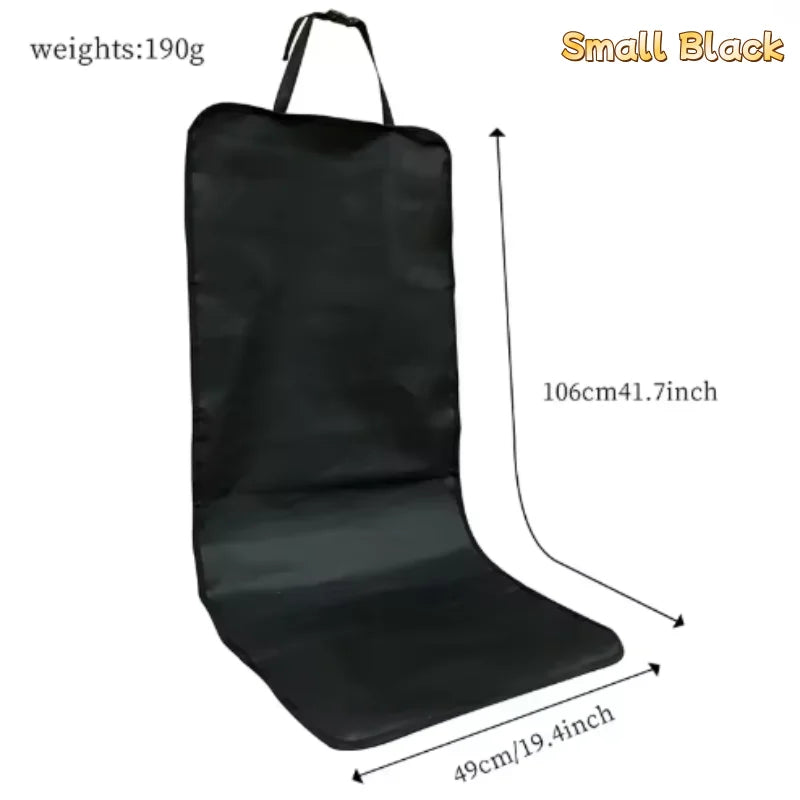 Cat Car Seat Cover with Foldable Hammock for Back Seat