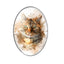 Persian Cat Glass Cabochons, 10 Pack Oval Photo Domes for DIY Jewelry