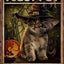 Funny Black Cat Aluminum Sign, 8 x 12 or 12 x 16 Inch Plaque