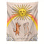 Dancing Rainbow Cats Wall Tapestry for Teen Bedrooms