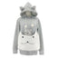 Big Cat hoodie Pouch