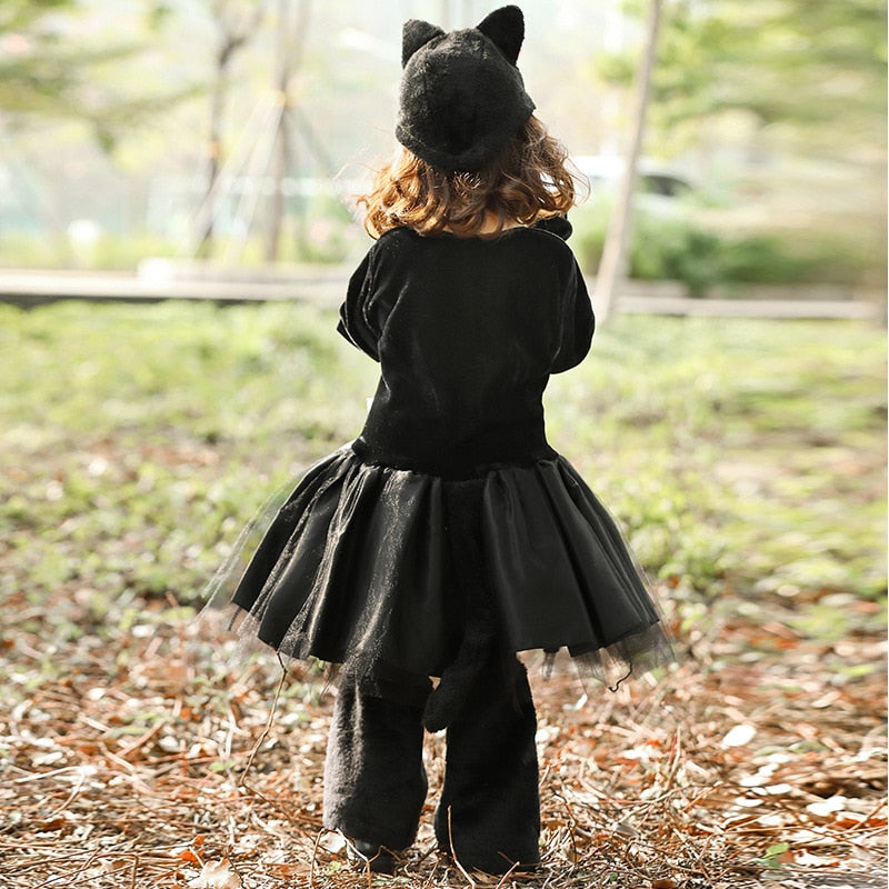 Black Cat Dress - Cat Dress