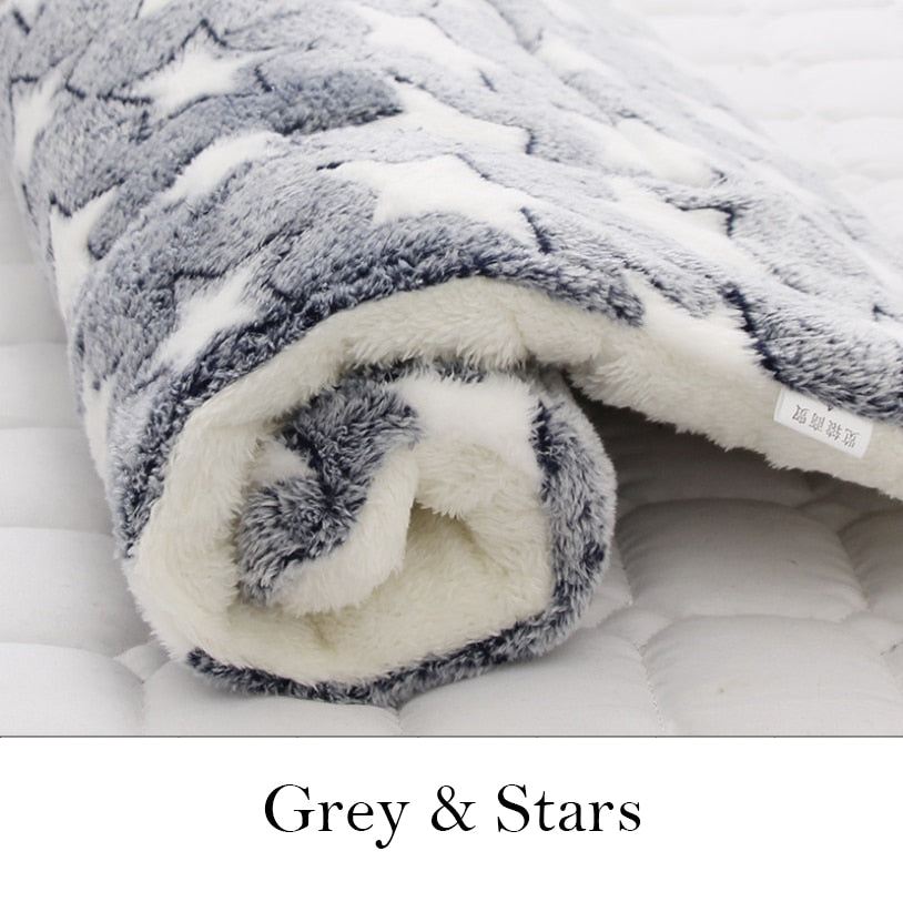Blanket for Cats - Grey with Stars / XS 32x25cm - Cat