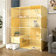 Cat Cage with Litter Box - Cat Cage with Litter Box