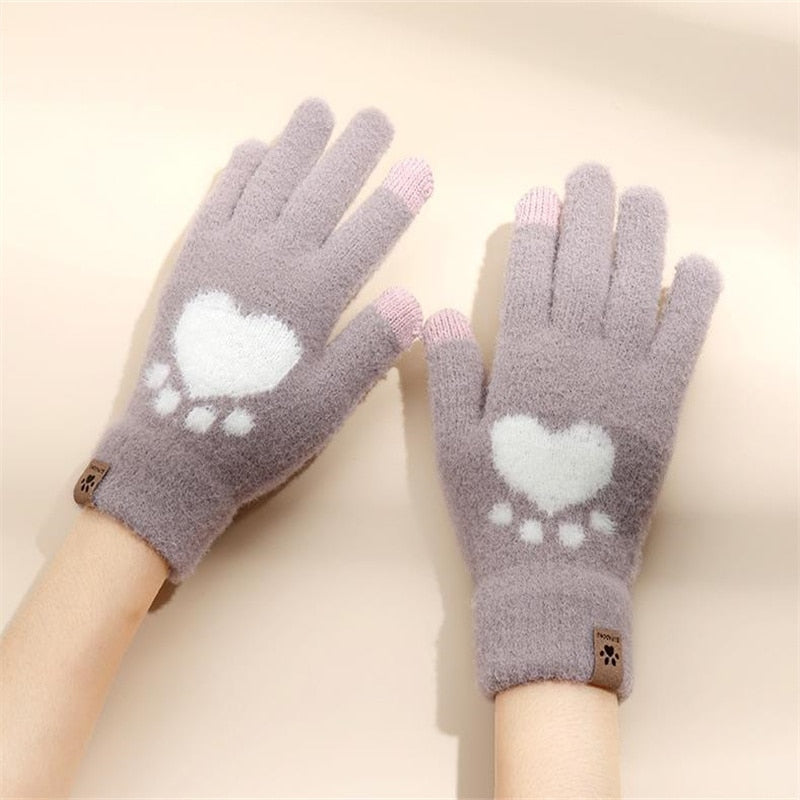 Cat Claw Gloves - Deep Purple / One Size - Cat Gloves