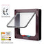 Cat Door for Door - Brown / S 20x19x2cm - Cat Door for Door