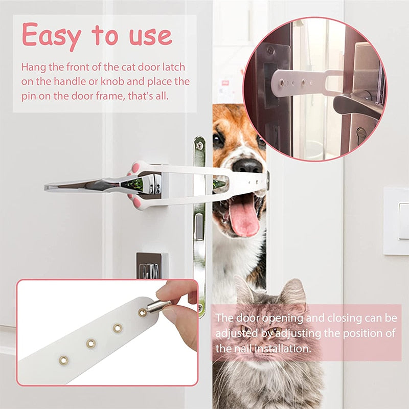 Cat Door Holder - Cat Door Holder