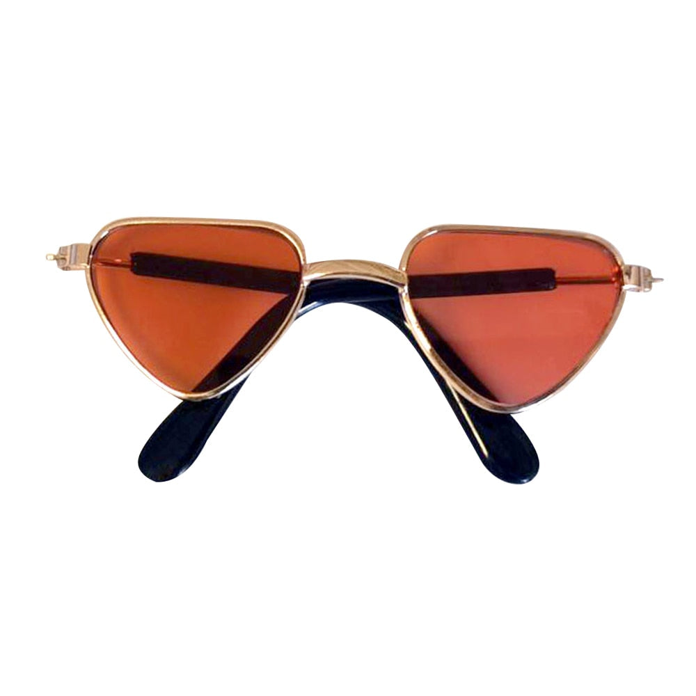 Cat Glasses - Heart red